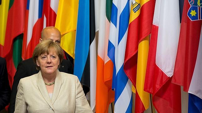 Merkel tras la reunión en Bruselas