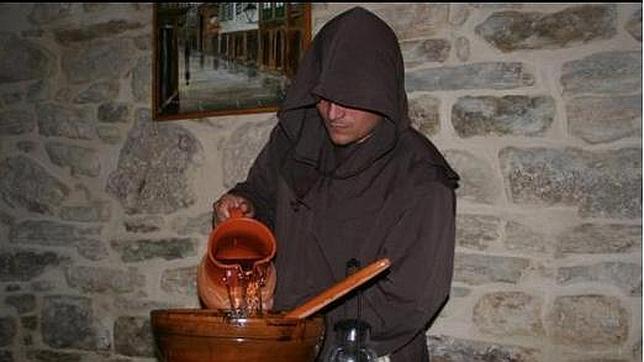 Un momento del conjuro de origen celta