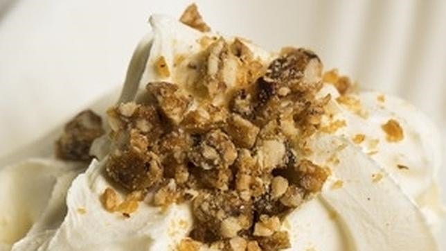 Detalle de una de las tantas exquisiteces de la heladería