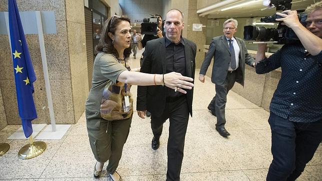 Varufakis abandona la reunión de los ministros de Finanzas de la zona euro