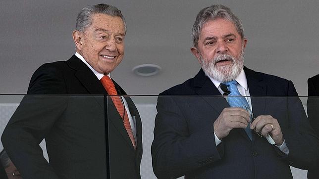 Miguel Alemán Velasco junto a Lula Da Silva