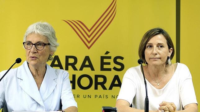 La ANC y Òmnium pactaron con Mas y Junqueras una posición de neutralidad