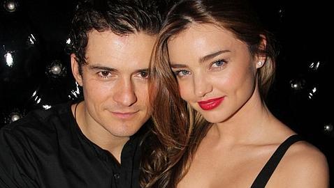 Orlando Bloom y Mirand Kerr en 2013