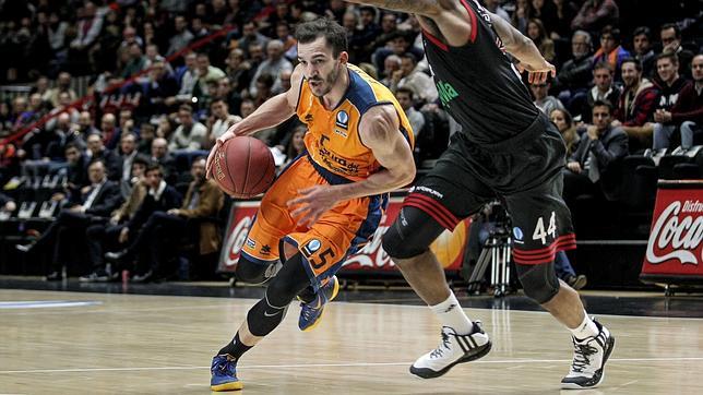Pau Ribas, uno de los puntales del Valencia Basket