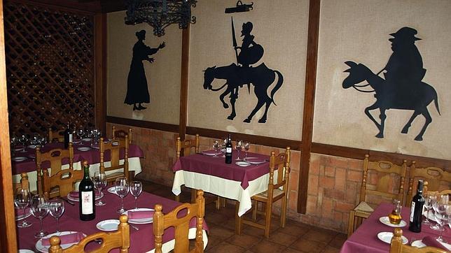 Salón del restaurante Don Sancho