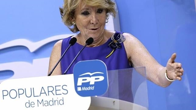 Esperanza Aguirre: «Prefiero las elecciones generales en septiembre»