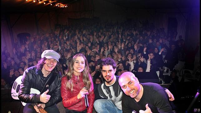 Homenaje a cuatro grandes grupos en La Calzada de Oropesa