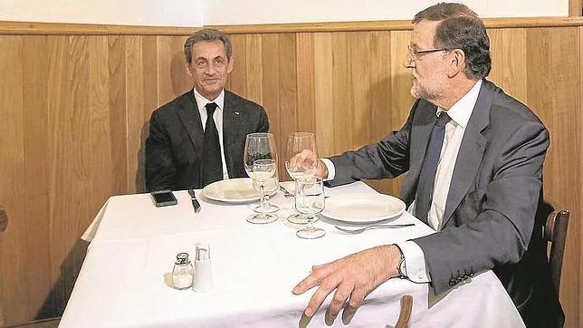 Los secretos de la comida entre Rajoy y Sarkozy en una tasca centenaria de Madrid