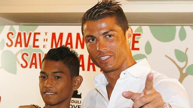 Ronaldo se ha encontrado en varias ocasiones con Martunis