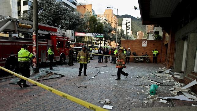 Al menos ocho heridos al registrarse dos explosiones en Bogotá