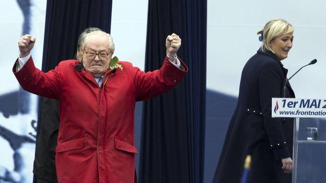 Un tribunal devuelve la militancia en el Frente Nacional a Jean-Marie Le Pen