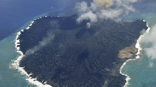 La isla japonesa que no para de crecer