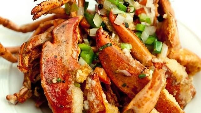 Detalle de una de las especialidades de este restaurante asiático