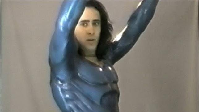 Así era el traje del fallido Superman de Nicolas Cage y Tim Burton: ajustado y brillante