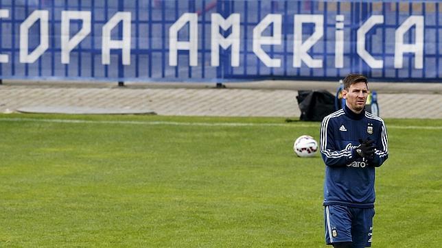 Messi, ante el gran día de Chile