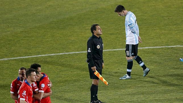 Messi no quiso mirar el desenlace de la tanda de penaltis
