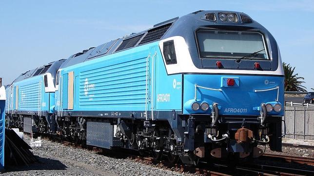 España vende a Sudáfrica trece locomotoras demasiado altas para su red ferroviaria