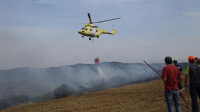 La amarga vuelta a casa de los desalojados por el incendio de las Cinco Villas