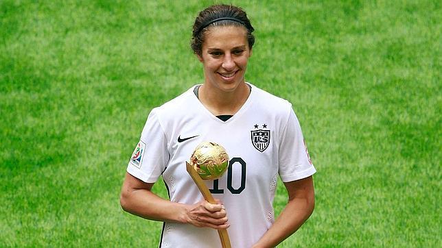 Carli Lloyd, la nueva reina del fútbol femenino