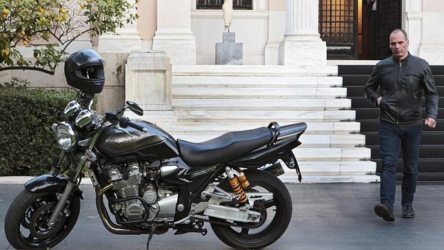 Varufakis, a su salida del Ministerio de Finanza el pasado mes de marzo