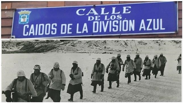 Voluntarios de la División Azul (Archivo de ABC)