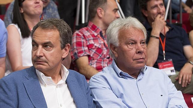 Felipe González y Zapatero apoyan al candidato alternativo de Ferraz