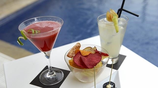 En la imagen, la terraza del Urban Hotel