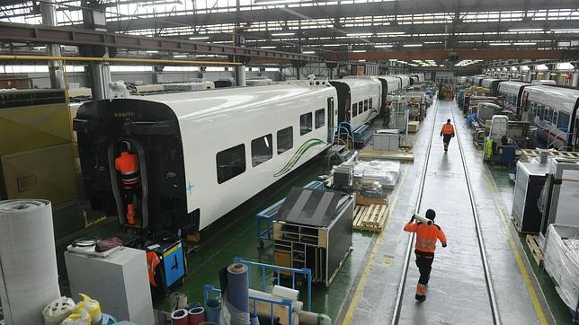 Talgo fabrica los trenes de alta velocidad a la Meca n Rivabellosa