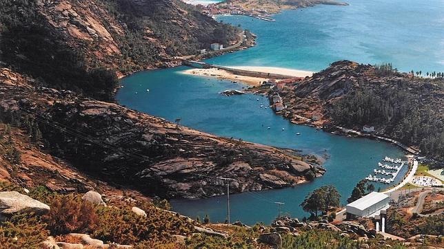 Mirador de Ézaro, en la localidad coruñesa de Dumbría
