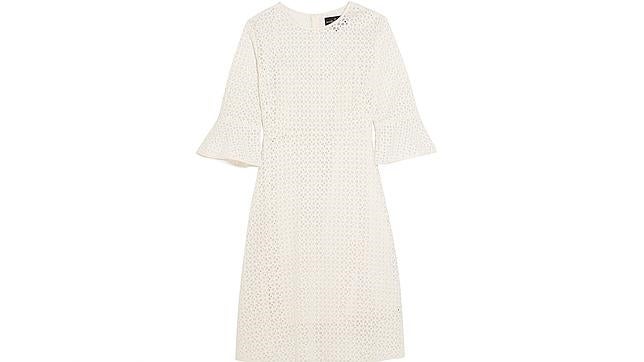 Vestido blanco de Needle & Thread