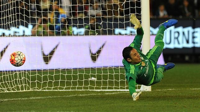 Keylor no paró ningún penalti