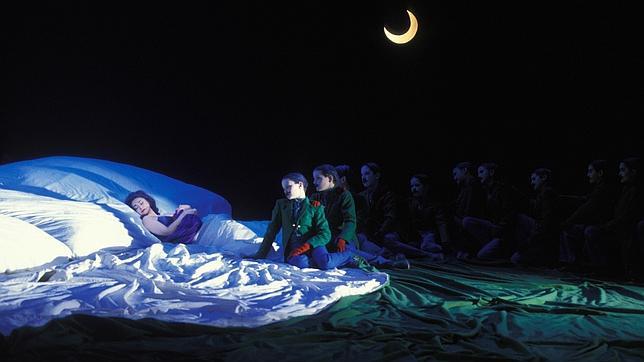 Una escena de «A Midsummer Night's Dream»