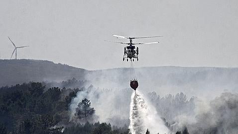 Todo apunta a que el fuego de Palaciosmil fue intencionado