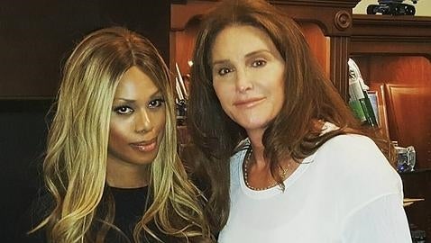 Laverne Cox y Caitlyn Jenner, juntas por primera vez