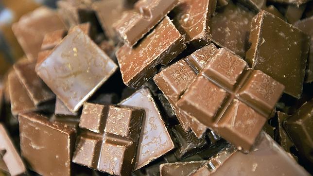 Porciones del famoso chocolate alemán