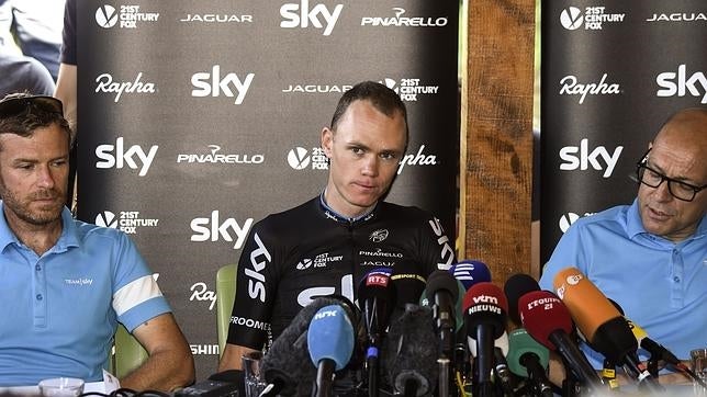 Sky «desnuda» a Froome antes de los Alpes