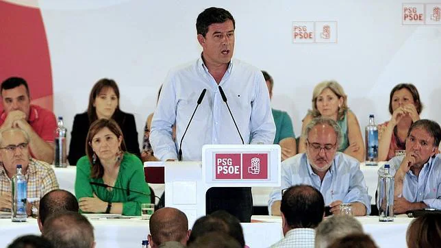 El secretario general del PSdeG, José Ramón Gómez Besteiro