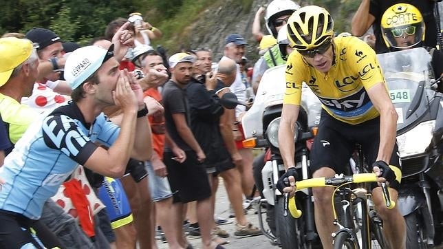 Insultos y escupitajos contra Froome