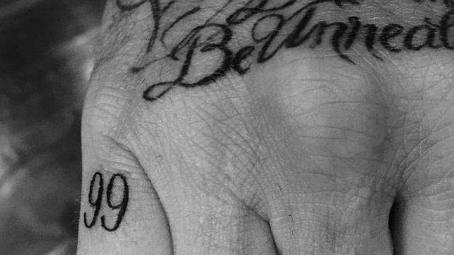 ¿Qué significa el último tatuaje de Beckham?