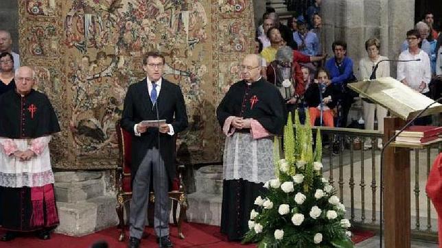 Feijóo reivindica la unidad de España en pleno desafío independentista de Cataluña