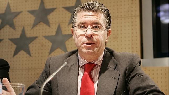 El exsecretario general del PP de Madrid Francisco Granados, a su salida dejuzgado de instrucción
