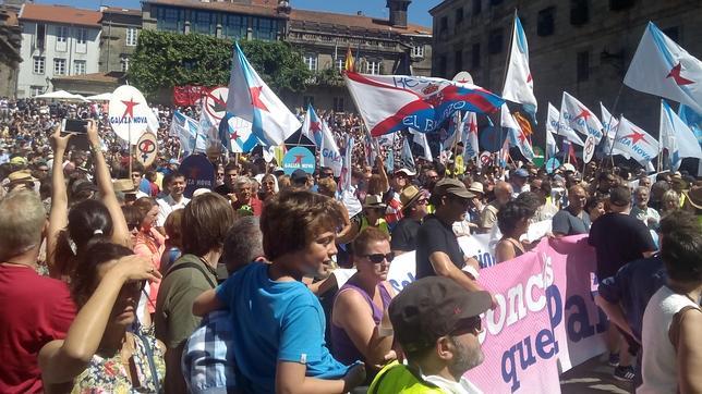 El BNG intenta capitalizar la manifestación «unitaria» del nacionalismo