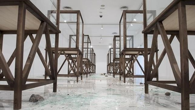 Pieza de Kader Attia para «Lecciones de Historia»