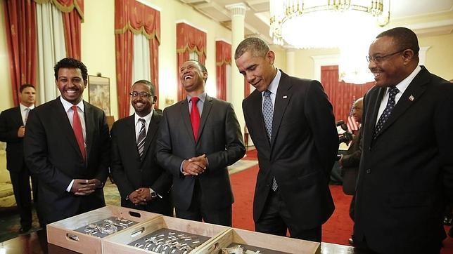 Obama, el primer presidente de EE.UU. en dar discurso en la Unión Africana