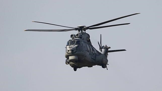 Un helicóptero despega de Incirlik, una base aérea situada al sur de Turquía