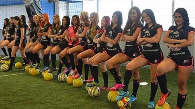 Equipo colombiano las Divas del Fútbol
