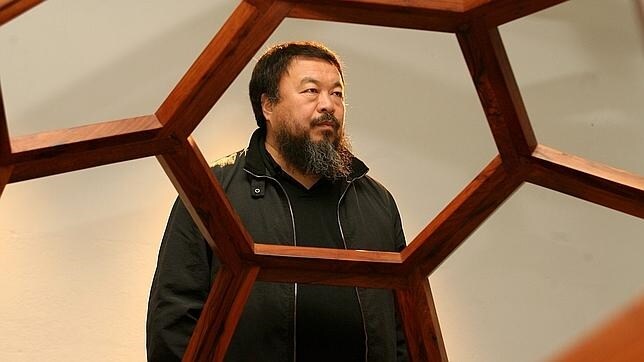 Ai Weiwei durante una visita a Madrid