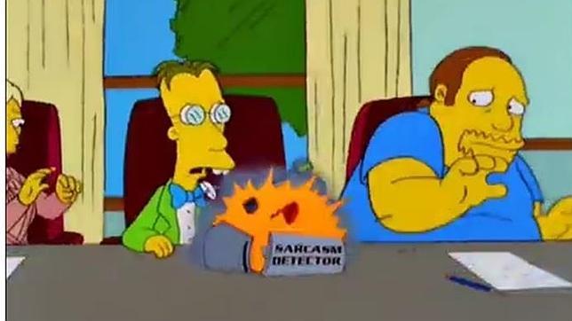 Fotograma de un episodio de Los Simpsons