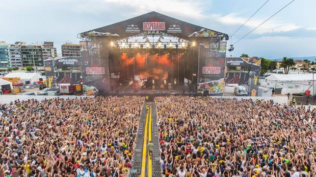 Imagen de uno de los conciertos de esta edición del Arenal Sound