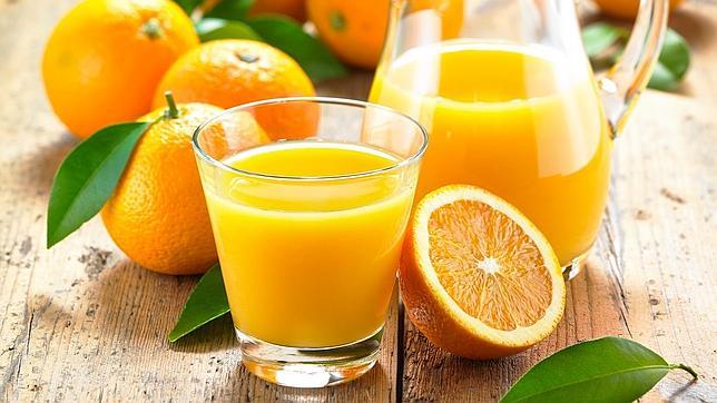 El zumo de naranja es bajo en sodio